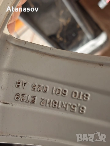 Джанти 18ки / 5х112 / ET.29 / 8.5J / 66.6мм., снимка 3 - Гуми и джанти - 53699258