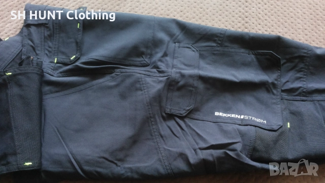 Bekken & Strom MOELV HÅNDVERKSBUKSE 4-VEIS STRETCH Work Pant раз. 58 / XXXL еластичен работен W4-221, снимка 8 - Панталони - 52111491