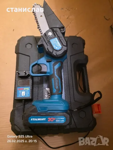 акумолаторен трион , снимка 4 - Градинска техника - 49261985