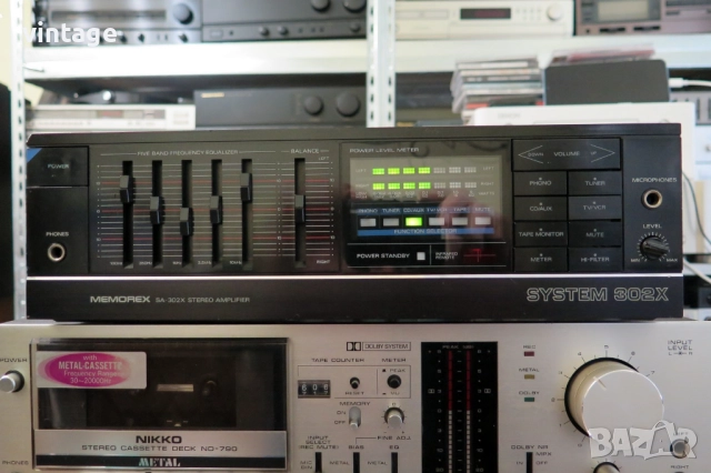 Memorex SA-302X, снимка 6 - Ресийвъри, усилватели, смесителни пултове - 52144330