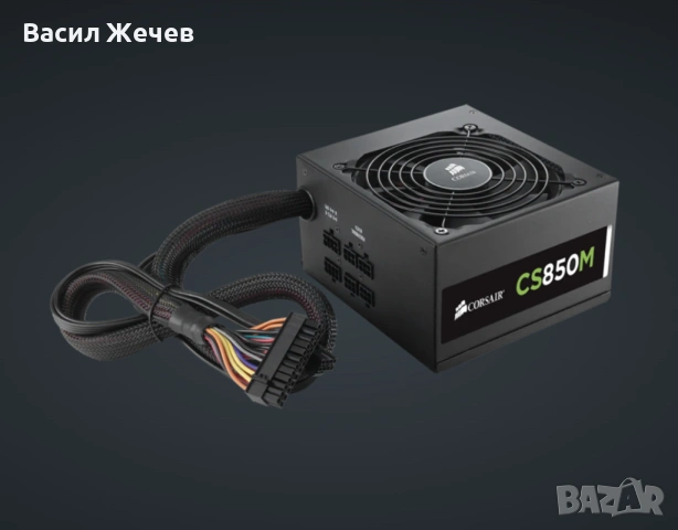 Захранване corsair builder series cs850m, снимка 3 - Захранвания и кутии - 53845758