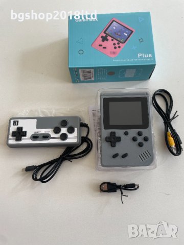 Преносима игрова конзола с 500 Вградени игри - Сива