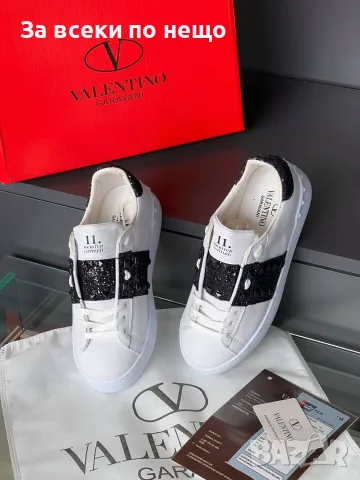 Valentino Дамски Маратонки Със Шипове👟Дамски Спортни Обувки Валентино - 4 Цвята Код SEM-604, снимка 3 - Маратонки - 55881392