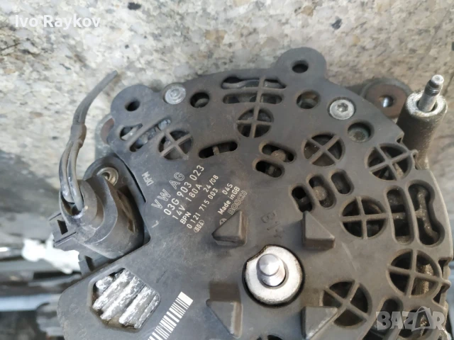 Генератор VW Passat 6 2008 Алтернатор Пасат 03G903023 , Алтернатор VW 03G903023 2.0TDI, снимка 2 - Части - 51053866