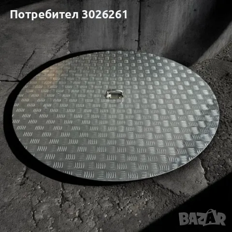 Алуминиев капак за шахта, снимка 3 - ВИК - 49904776