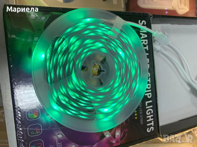 Smart LED Лента 10 метра / Лед лента с дистанционно, снимка 5 - Лед осветление - 52246406
