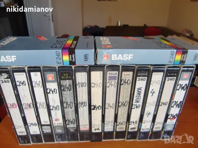 Продавам маркови VHS касети запазени, снимка 8 - Плейъри, домашно кино, прожектори - 49376751