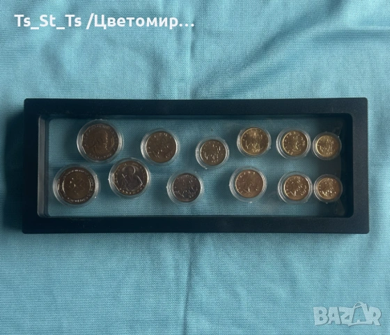 Лот 12 монети 1, 2, 5, 10, 20, 50 ст., 1 и 2 лв. & 2 лв. 2018 г - Българско председателство на ЕС, снимка 4 - Нумизматика и бонистика - 53580131