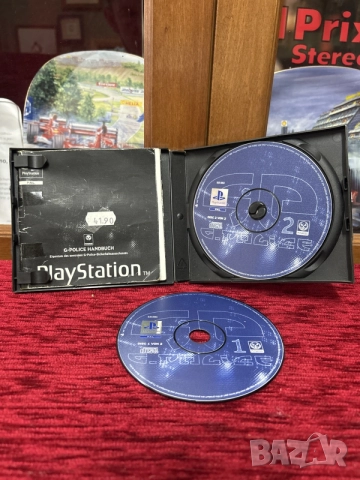 PAL издание на видеоиграта G-Police за конзолата Sony PlayStation (PS1), снимка 2 - Игри за PlayStation - 55946155