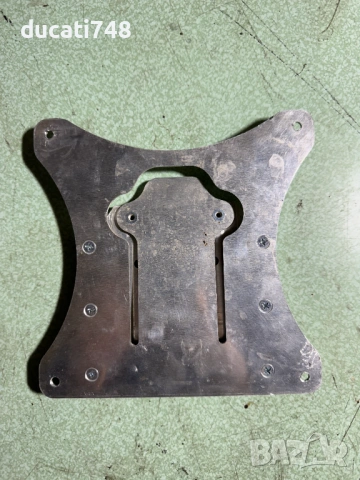 Алуминиева стойка за номер, мотоциклетна ендуро, бързо сваляне , снимка 2 - Части - 53065215