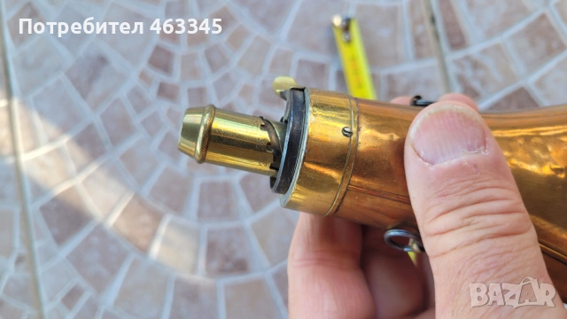 Барутница 2, пушка, пищов, пистолет, снимка 3 - Антикварни и старинни предмети - 53262026