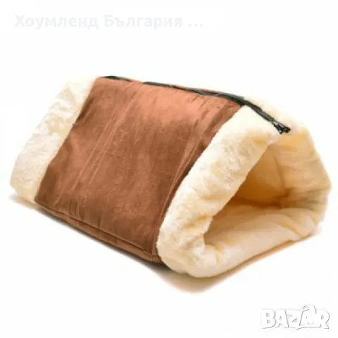 Самозатопляща се мека постелка котка 2в1 легло и къщичка, снимка 3 - За котки - 48770376