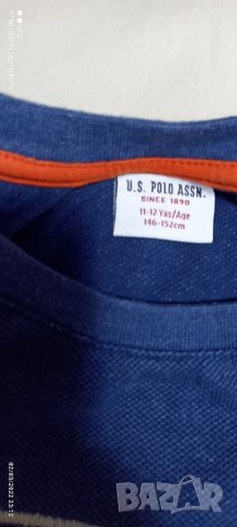 Оригинална блуза за момче на U.S.Polo Assn,размер 146-152, снимка 9 - Детски Блузи и туники - 35975159