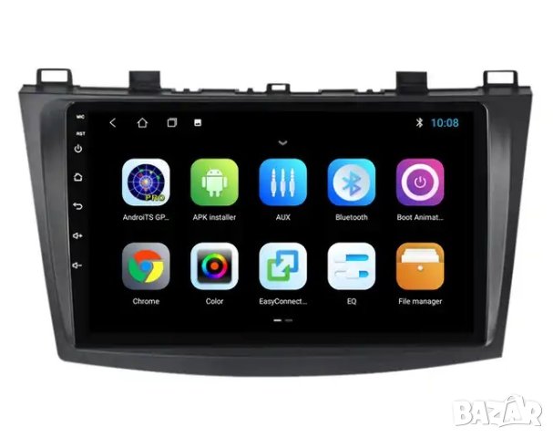 Мултимедия, за Mazda 3, Двоен дин, 1, 2 BK, Навигация, дисплей 2 Дин, плеър 9“ екран, Android, Мазда, снимка 8 - Аксесоари и консумативи - 42170318