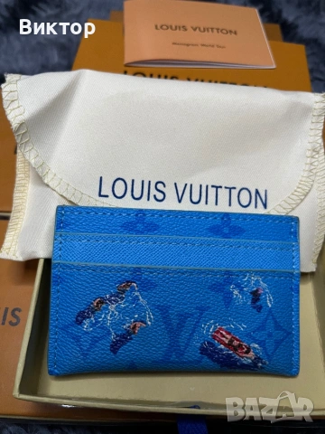 Louis Vuitton card holder , снимка 2 - Портфейли, портмонета - 53040240
