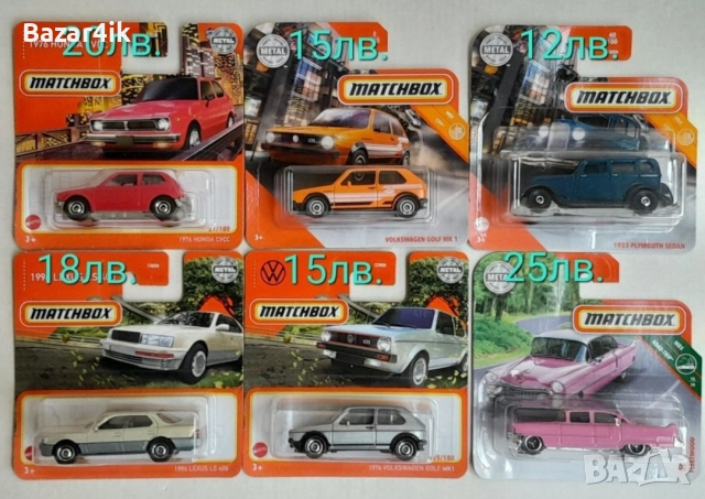 Колички Мачбокс Matchbox 66бр. # 3, снимка 2 - Колекции - 52795905