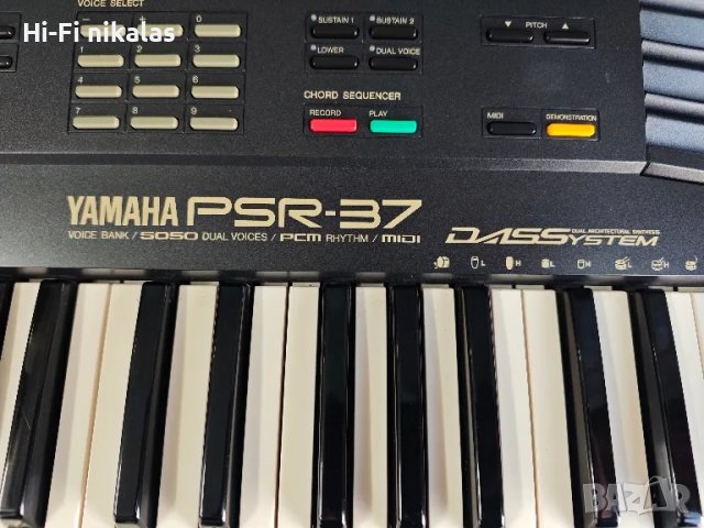 клавир пиано синтезатор клавир YAMAHA PSR-37, снимка 5 - Синтезатори - 50205475