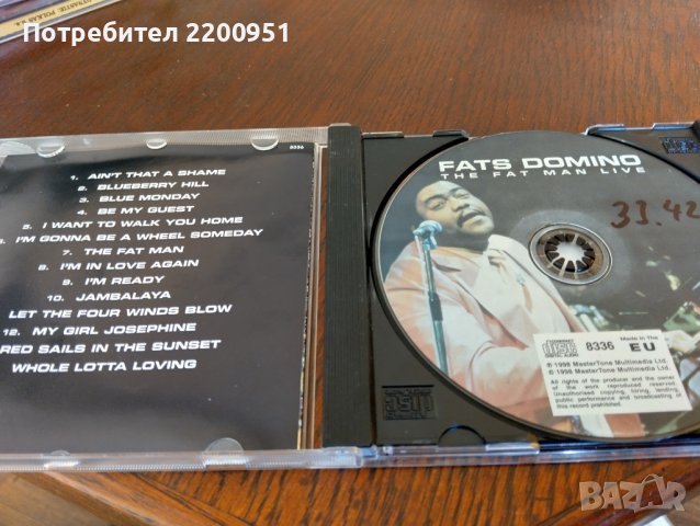 FATS DOMINO, снимка 5 - CD дискове - 44492753