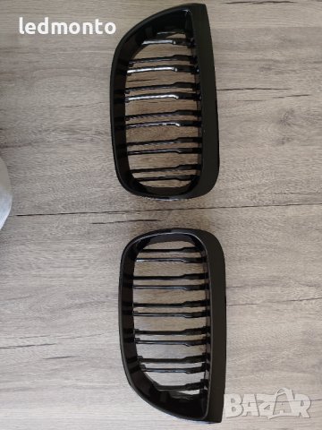 Бъбреци за BMW e81 и e87, черен гланц бъбреци бвм е81 е87 решетка   Ако търсите начин да освежите въ, снимка 3 - Части - 42141100