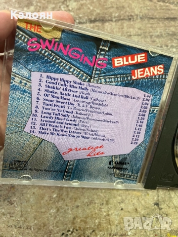 Компакт диск CD - The Swinging - Blue Jeans , снимка 4 - CD дискове - 51638760