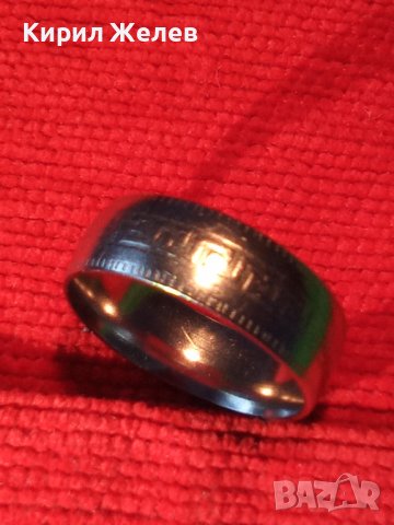 ПРЪСТЕН ХАЛКА ВЕРСАЧЕ ОРНАМЕНТИКА НЕРЪЖДАЕМА БЛАГОРОДНА СТОМАНА 19638, снимка 9 - Пръстени - 32175736
