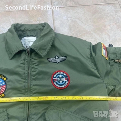 Винтидж милитъри стил яке дамско Airbourne, снимка 3 - Якета - 52262427