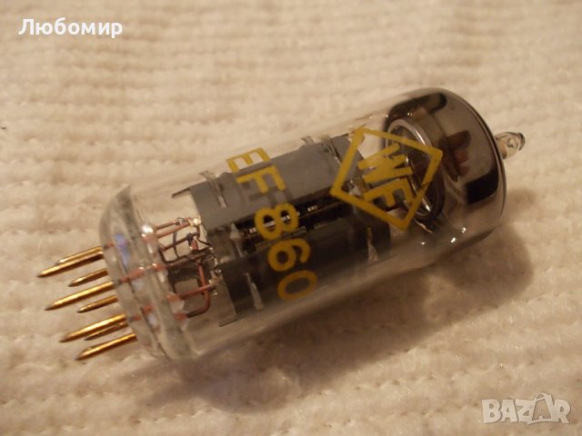 Радиолампа EF860 RFT Gold pins