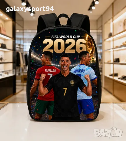 Раница Роналдо 2026 Три цвята