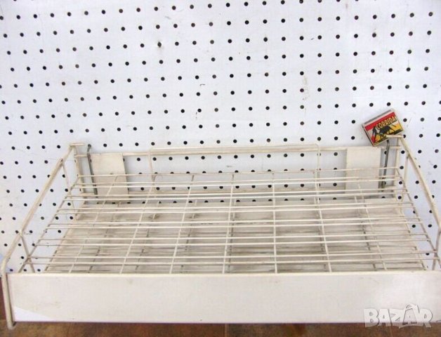 SANDVIK Метален ЩЕНДЕР Тава 47x30x11 см за работна маса и стена търговски Дисплей Органайзер БАРТЕР, снимка 3 - Етажерки - 44506983