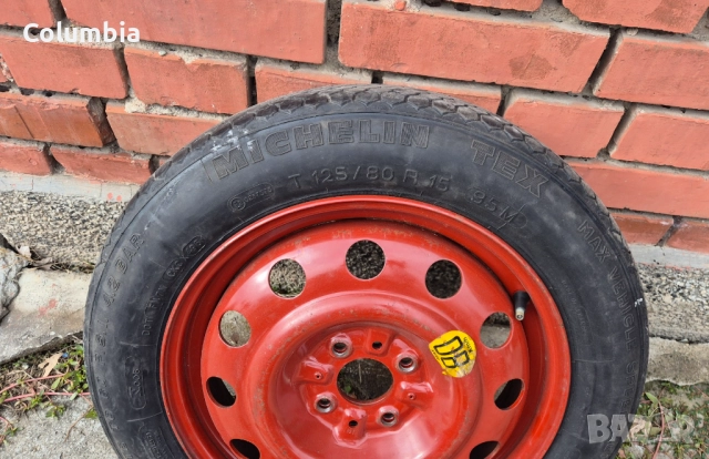 Резервна гума/патерица 15" 5X98mm - Fiat, Alfa Romeo, Lancia и др., снимка 5 - Гуми и джанти - 52215505