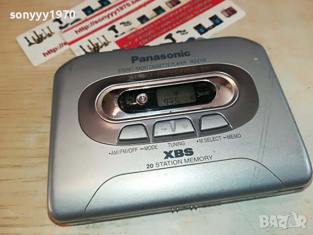 PANASONIC RQ-E10V WALKAN REVERSE/RADIO-ВНОС FRANCE 1711222101, снимка 5 - Радиокасетофони, транзистори - 38709324