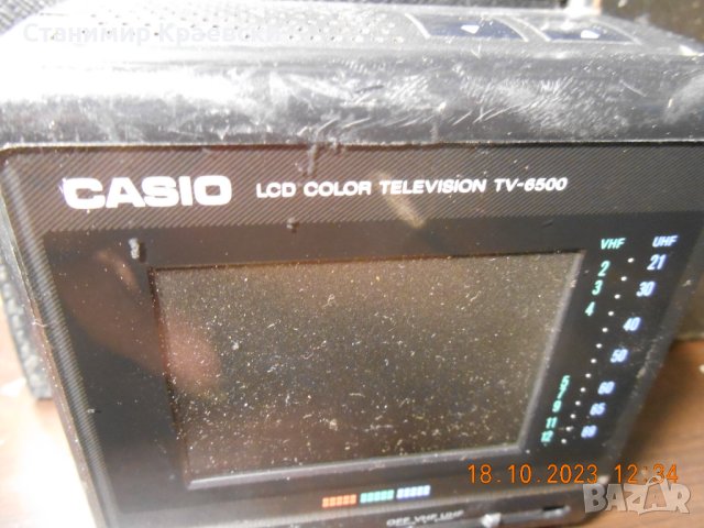 CASIO TV-6500 Color Television - for parts, снимка 3 - Телевизори - 42741898