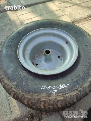 Гума с джанта за трактор на косачка 19-5-25