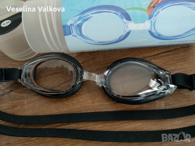 Плувни очила с диоптър -3.5