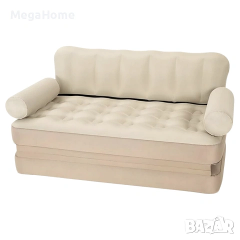 Надуваем разтегателен Двоен Диван, Матрак за спане за двама, снимка 6 - Дивани и мека мебел - 53092831