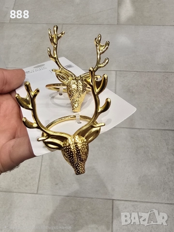 клипсове и пръстени за салфетки , снимка 3 - Аксесоари за кухня - 52488374