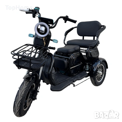 Електрическа Триместна Триколка X1 1800W , снимка 2 - Мотоциклети и мототехника - 41525662