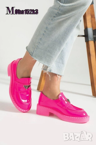 мокасини prada, снимка 2 - Дамски обувки на ток - 51457887