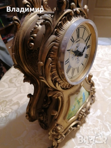 Часовник каминен /настолен/ ., снимка 4 - Антикварни и старинни предмети - 53249756