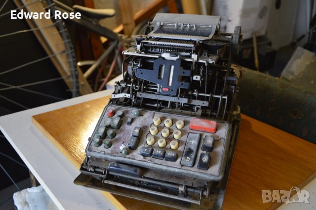 Olivetti Divisumma 24 Оливети стара изчислителна машина за части реставрация, снимка 7 - Антикварни и старинни предмети - 39822960