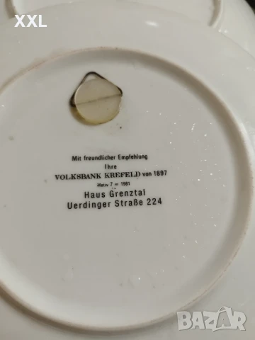 порцеланови чинии за стена, снимка 10 - Декорация за дома - 51062185