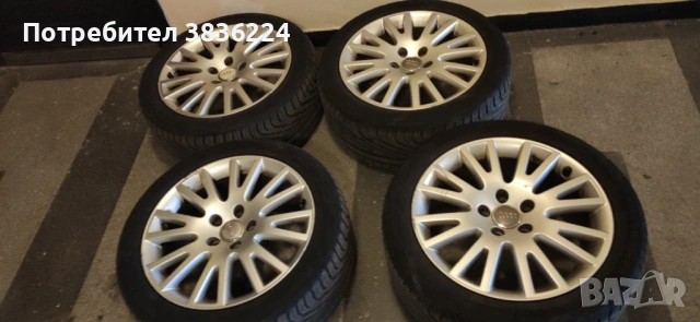 Гуми с джанти за ауди от а4 б7 17 цола, снимка 3 - Гуми и джанти - 53839070