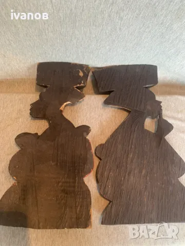 африкански дървени фигури  декорации за стени, снимка 7 - Декорация за дома - 50071926