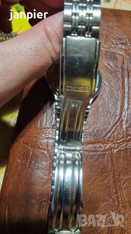 Мъжки часовник  Seiko SQ100, снимка 5 - Мъжки - 41382771