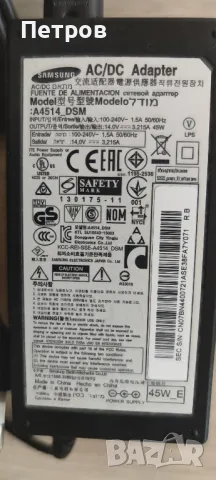 Адаптер Samsung 14V  3.215A, снимка 2 - Части и Платки - 48488024