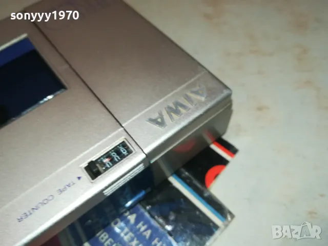 заявено-AIWA-STEREO RECORDER-METAL & JAPAN-ВНОС SWISS 0405251725MKKK, снимка 10 - Радиокасетофони, транзистори - 50153602