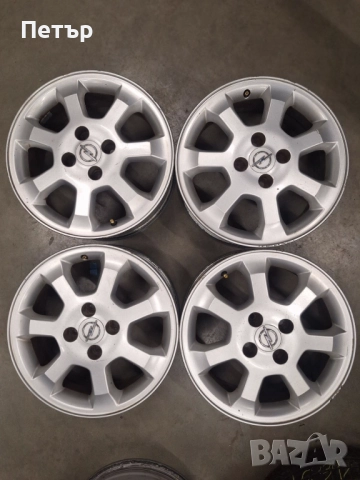 ОРИГИНАЛНИ ЖЕЛЯЗНИ ДЖАНТИ-ОПЕЛ -4Х100Х56.6-15 ЦОЛА