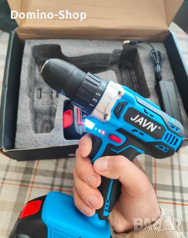 Винтоверт 20V с 2 батерии, снимка 3 - Винтоверти - 49572418