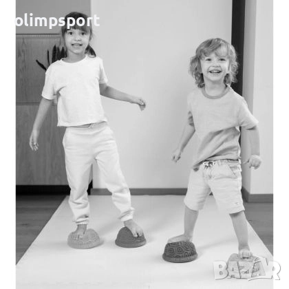 Масажна полусфера за баланс, Ф16 см, Червена /90071101/ , снимка 2 - Други - 51688685