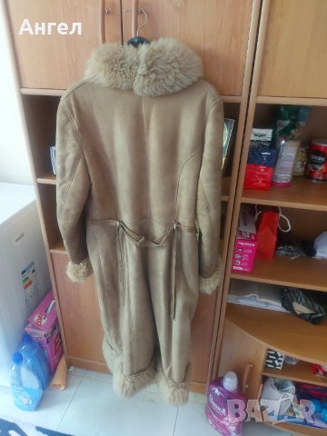 Дамски, турски кожух от естествена кожа, снимка 2 - Палта, манта - 41340848